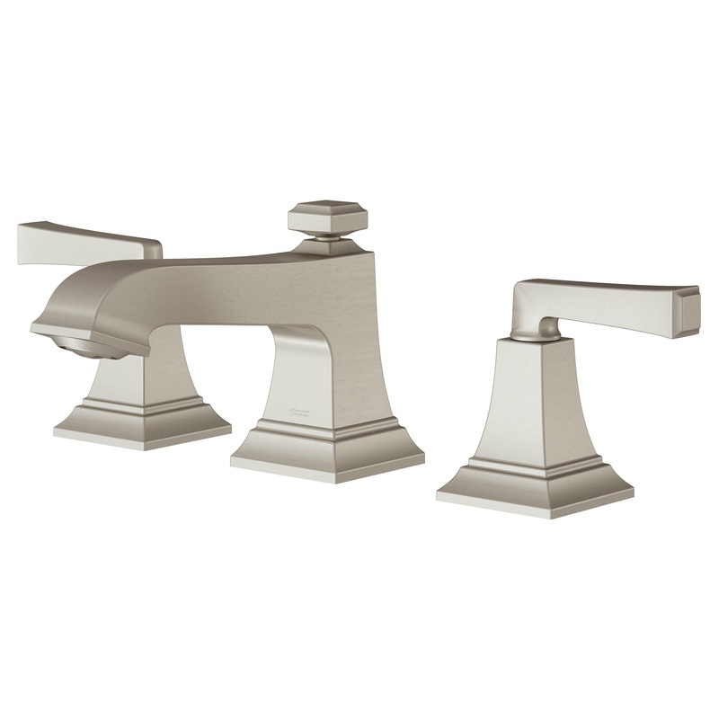 Town Square S Widespread Bathroom Faucet With Pop-up Drain – Brushed Nickel 7455801.295 American Standard