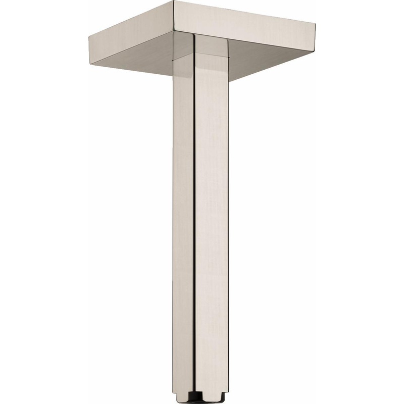 10″ Ceiling Mount Shower Arm – Brushed Nickel 26414821 Axor