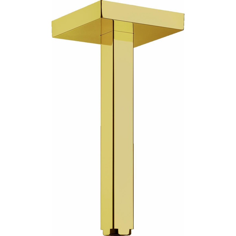 10″ Ceiling Mount Shower Arm – Polished Gold Optic 26414991 Axor