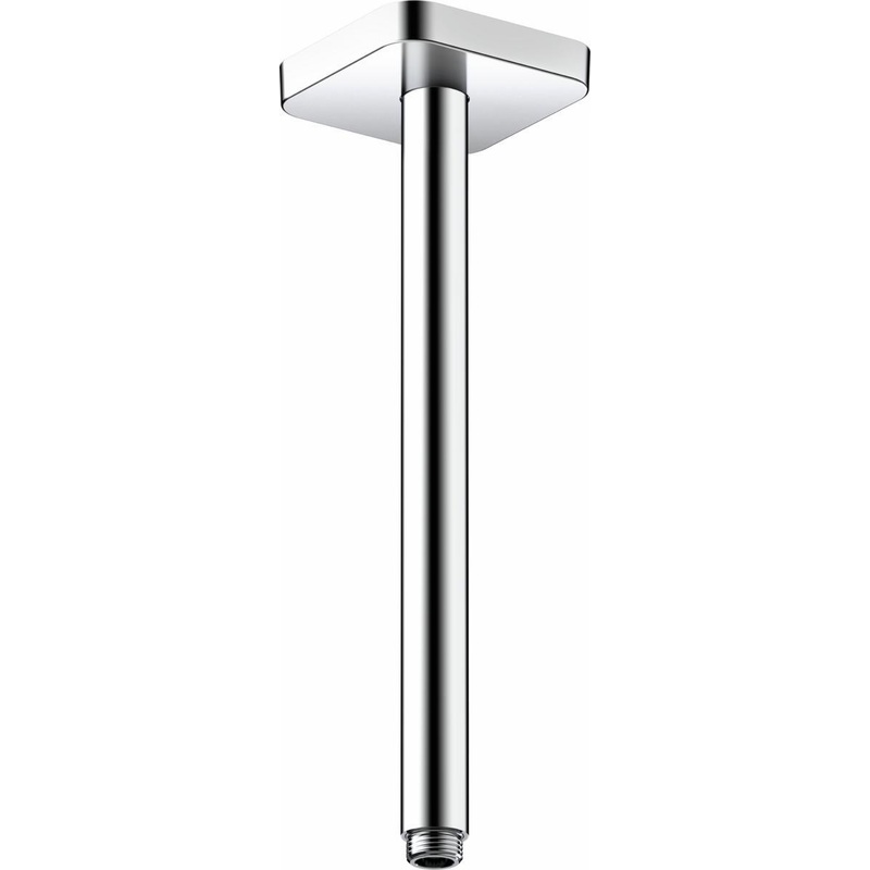 12″ Ceiling Mount Showr Arm and Flange SoftSquare – Chrome 26966001 Axor