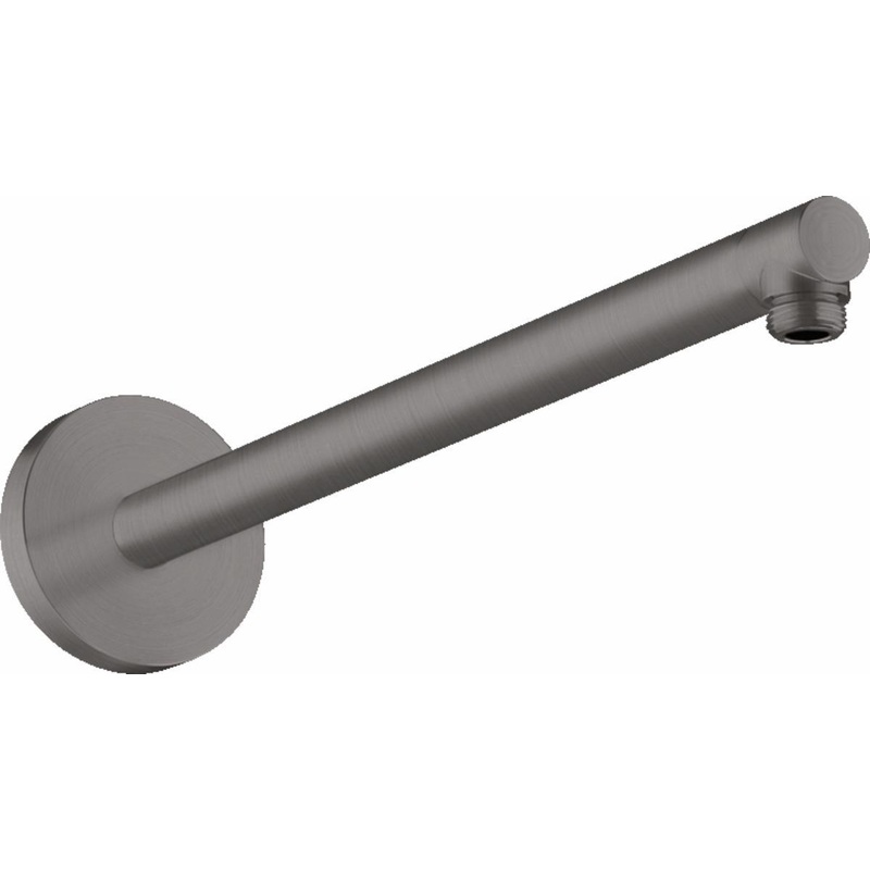 15″ Round Shower Arm – Brushed Black Chrome 26431341 Axor