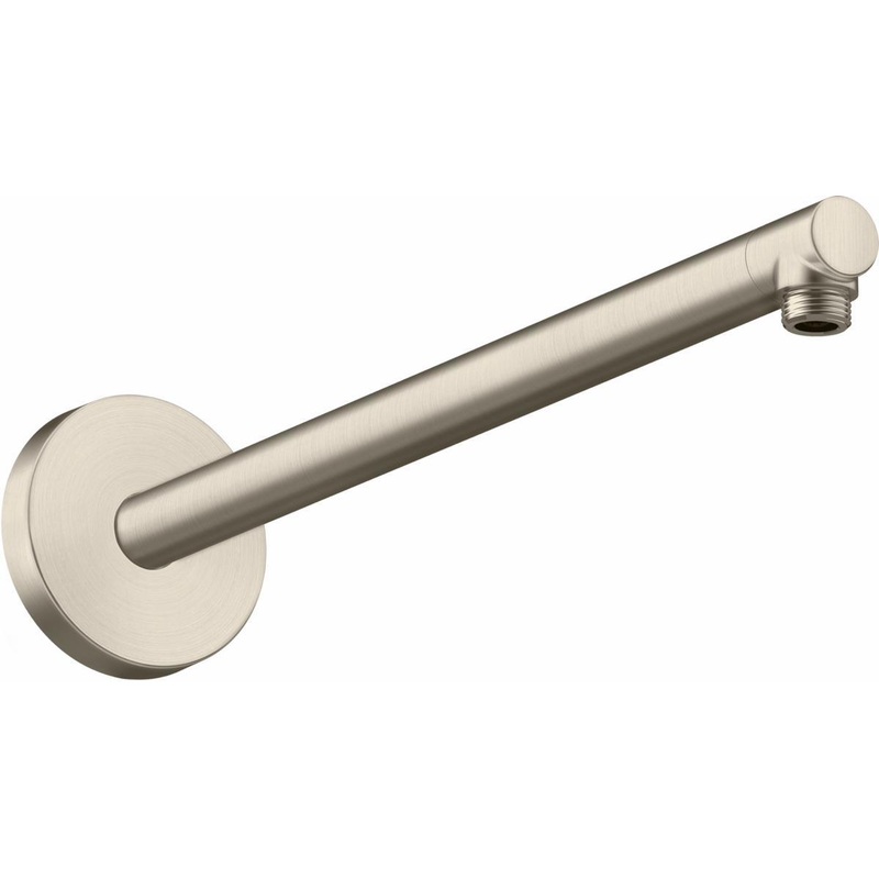 15″ Round Shower Arm – Brushed Nickel 26431821 Axor