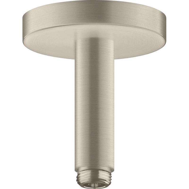 4″ Ceiling Mount Shower Arm and Flange – Brushed Nickel 26432821 Axor