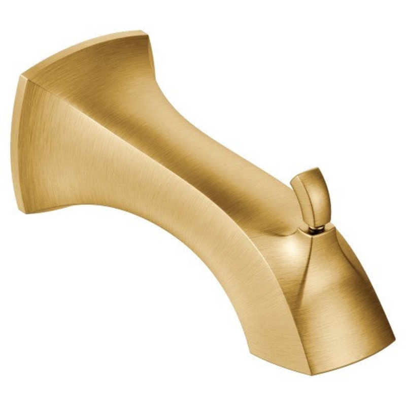 Voss Tub Spout with Diverter – Brushed Gold 161955BG Moen