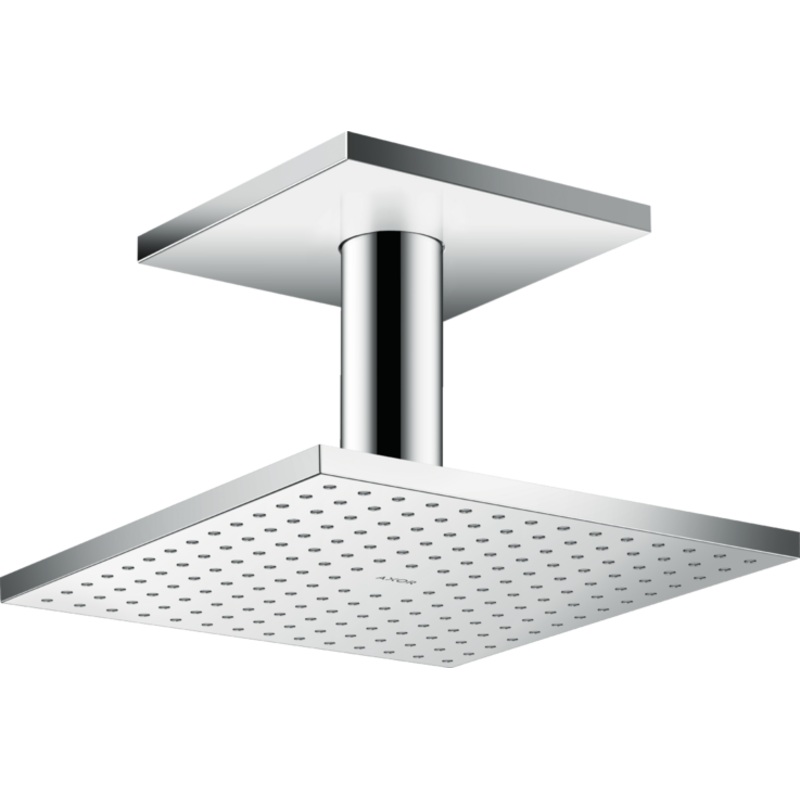 2-Jet Ceiling Mount Shower Head and Arm 1.75 GPM – Chrome 35319001 Axor