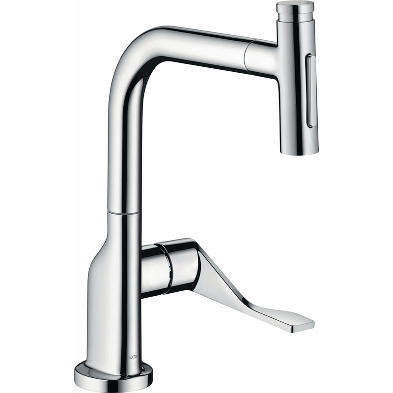 Axor Citterio Kitchen Faucet with Pullout Spray – Chrome 39863001 Axor