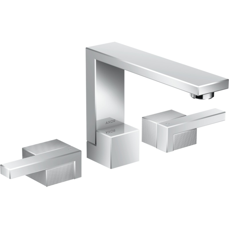 Axor Edge Widespread Bathroom Faucet – Chrome 46051001 Axor