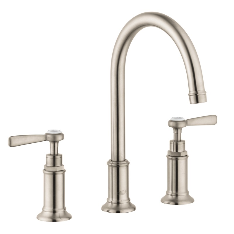 Axor Montreux Widespread Bathroom Faucet – Brushed Nickel 16514821 Axor