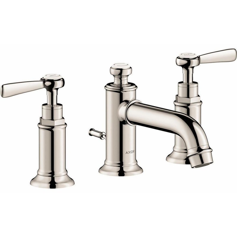 Axor Montreux Widespread Bathroom Faucet – Brushed Nickel 16535831 Axor