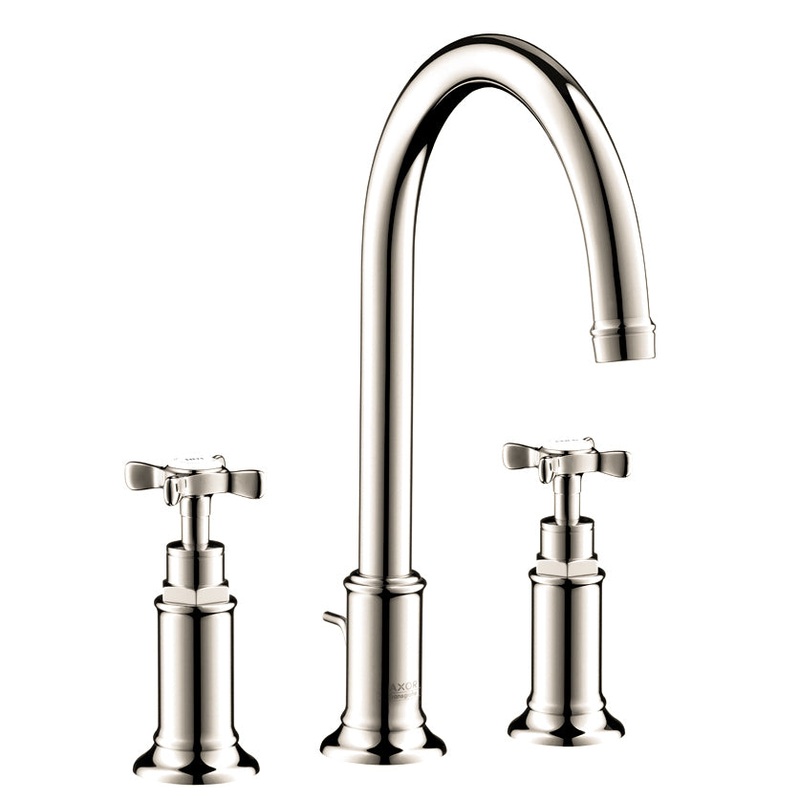 Axor Montreux Widespread Bathroom Faucet – Polished Nickel 16513831 Axor
