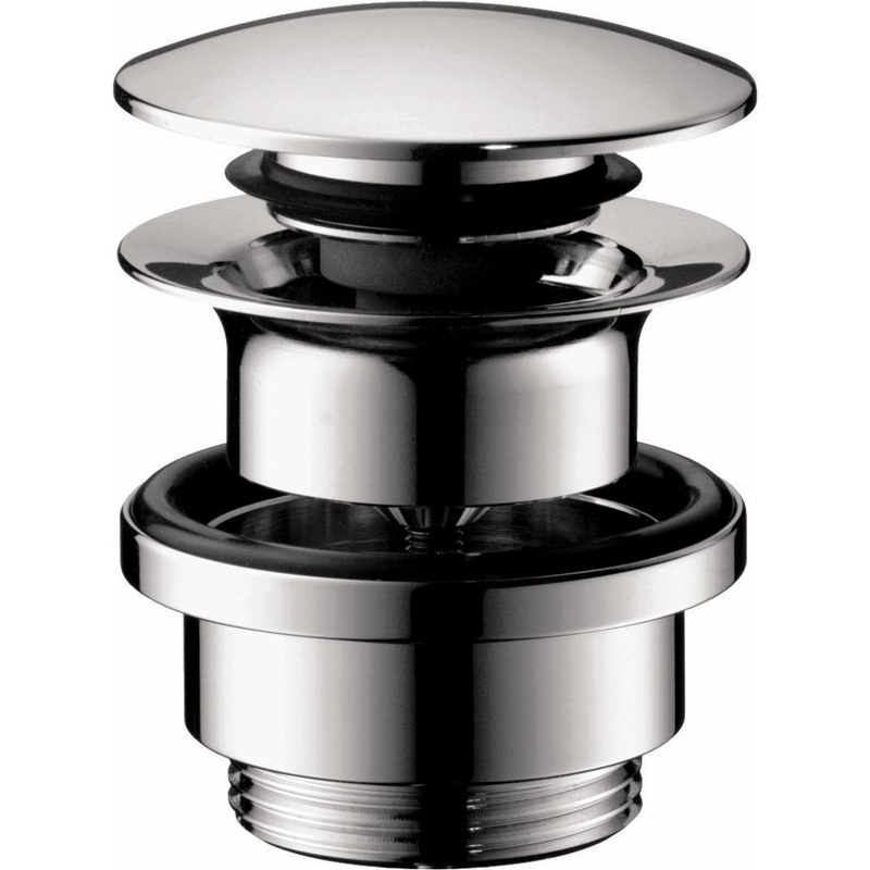 Drain for Sinks With Push-Open – Chrome 50100101 Hansgrohe