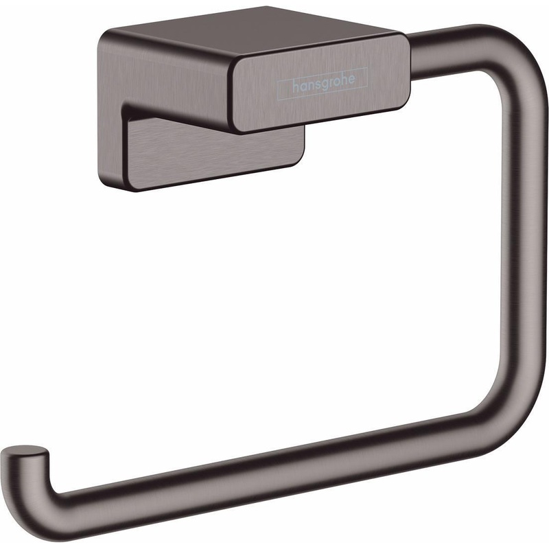 AddStoris Toilet Paper Holder – Brushed Black Chrome 41771340 Hansgrohe