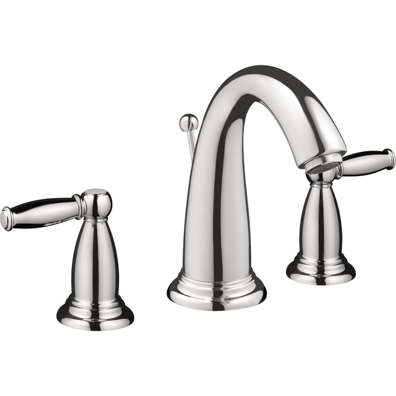 Swing C Widespread Bathroom Faucet – Chrome 06117000 Hansgrohe