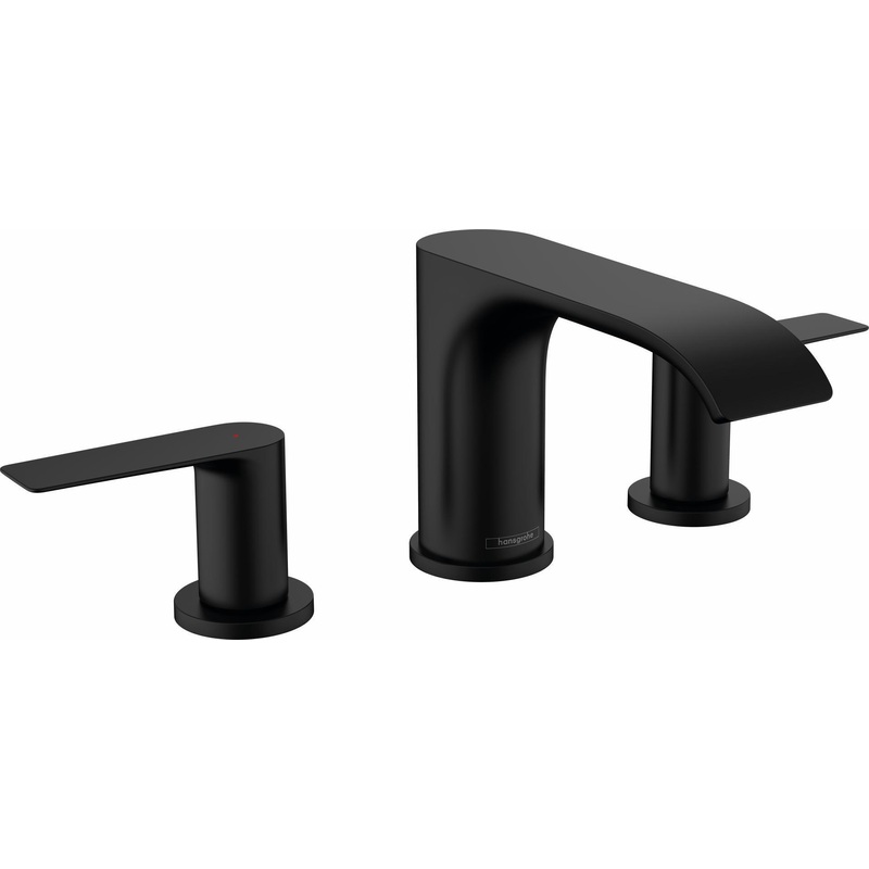 Vivenis 90 Widespread Bathroom Faucet With Pop-Up Drain – Matte Black 75033671 Hansgrohe