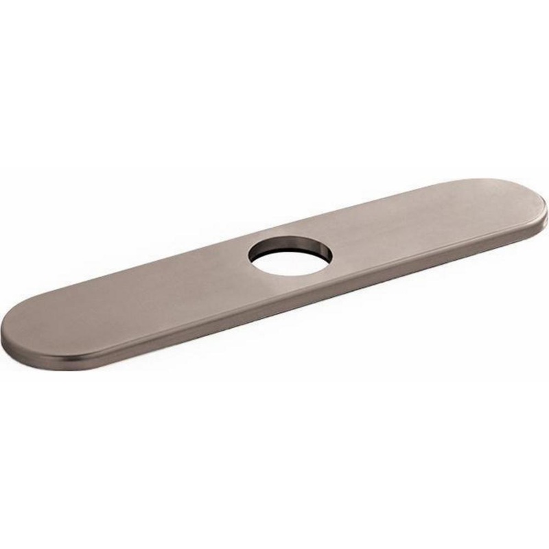 10″ Escutcheon (Deck Plate) – Stainless Steel Optic 14019861 Hansgrohe