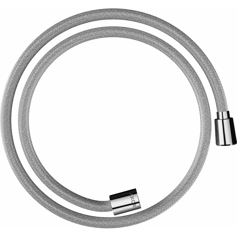 49″ Textile Shower Hose with Cylindrical and Conical Nut – Chrome 28227000 Axor