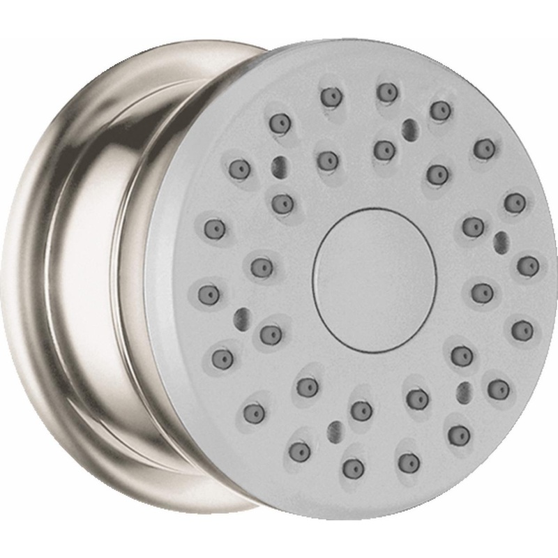 Bodyvette 1-Function Body Spray With Stop – Brushed Nickel 28467821 Hansgrohe