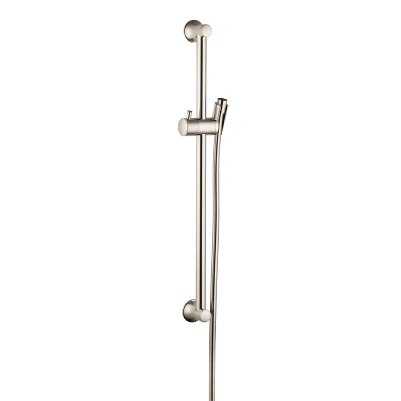 Unica C 24″ Wall Bar – Brushed Nickel 27617820 Hansgrohe