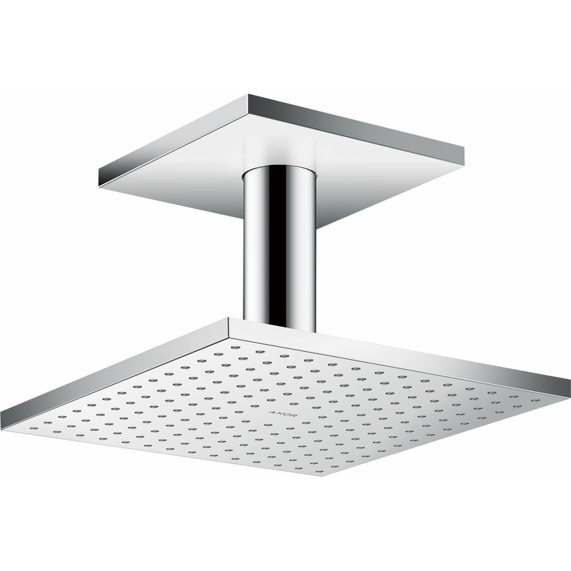 2-Jet Ceiling Mount Shower Head and Arm 2.5 GPM – Chrome 35312001 Axor