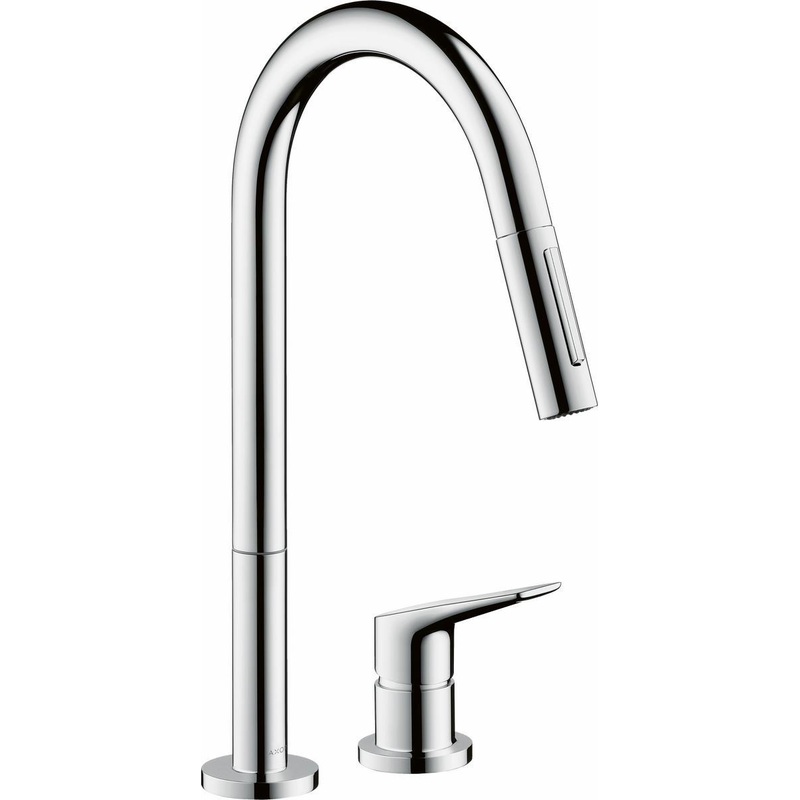 Axor Citterio M Kitchen Faucet with Pulldown Spray – Chrome 34813001 Axor