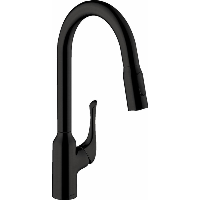 Allegro N Kitchen Faucet With Pulldown Spray – Matte Black 71843671 Hansgrohe