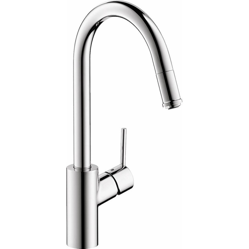 Talis S Kitchen Faucet With Pulldown Spray – Chrome 14872001 Hansgrohe