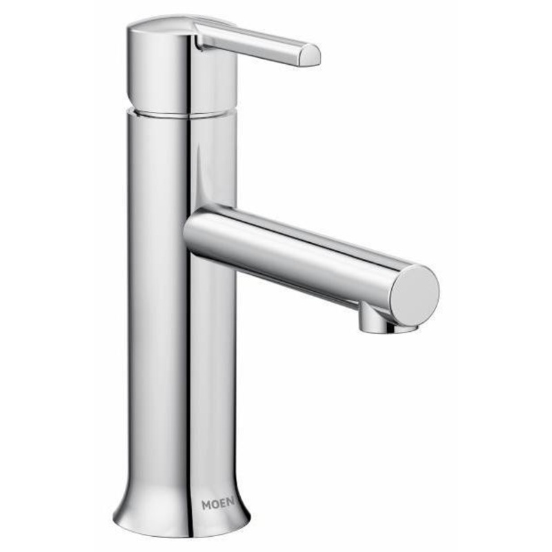 Arlys Single Hole Bathroom Faucet with Escutcheon – Chrome 84770 Moen