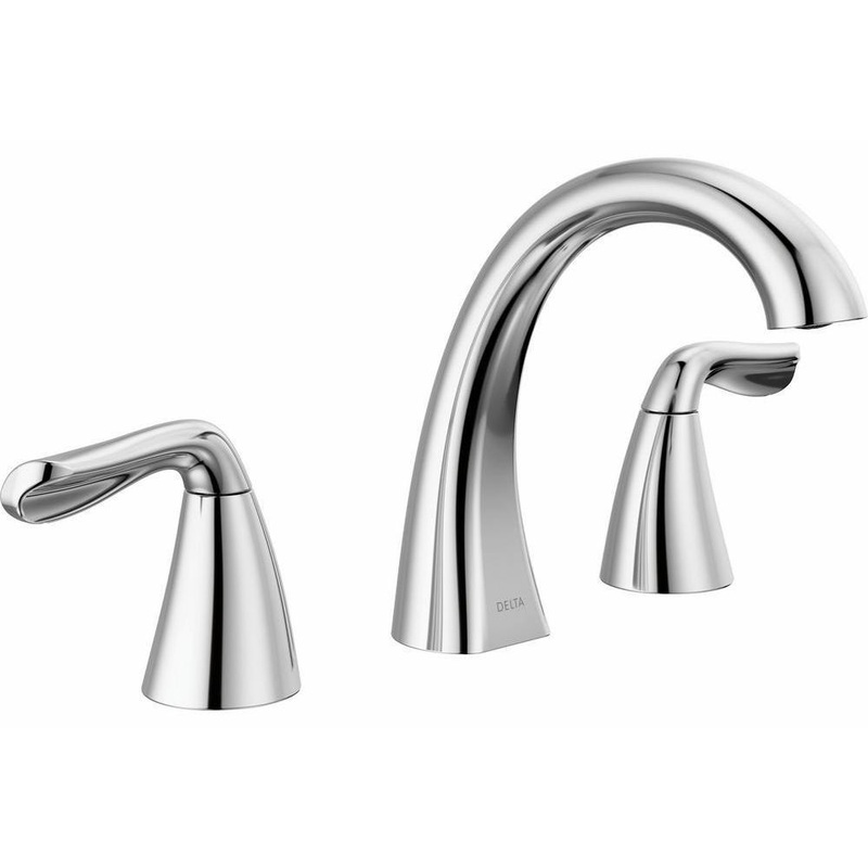 Arvo Widespread Bathroom Faucet – Chrome 35840LF Delta