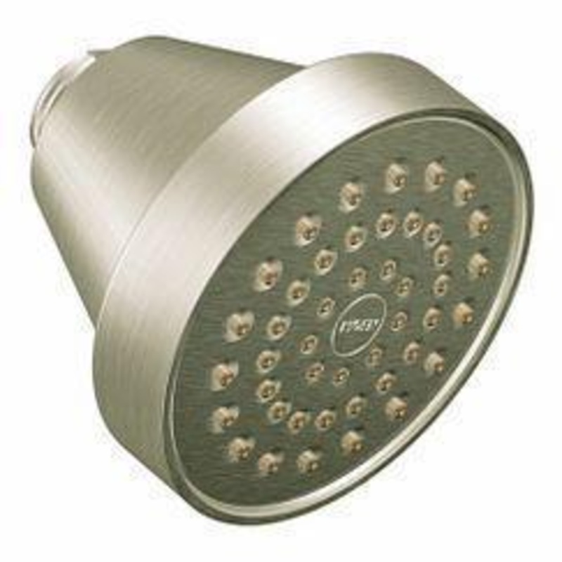 1-Function Low Flow Shower Head 1.5 gpm – Brushed Nickel 6399EP15BN Moen