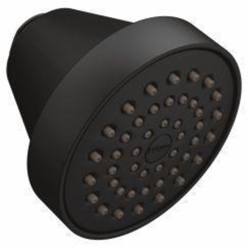 1-Function Low Flow Shower Head 1.5 gpm – Matte Black 6399EP15BL Moen