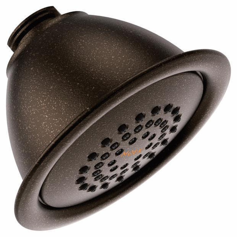 1-Function Traditional Shower Head – Oil Rubbed Bronze 6371EPORB Moen