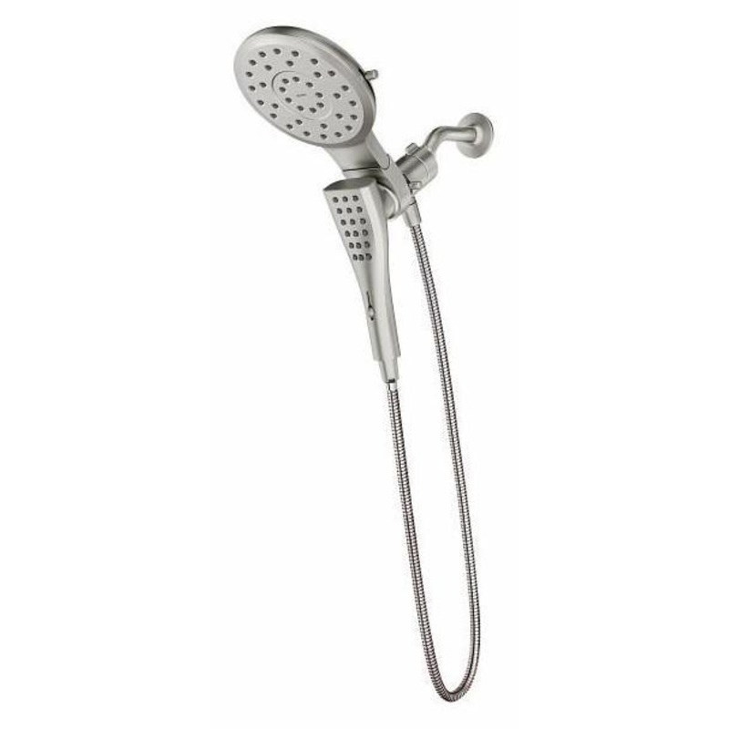 Verso Shower Head and Hand Shower  – Brushed Nickel 220C3BN Moen