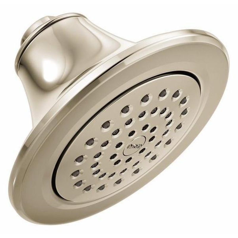 1-Function 5-7/8″ XLT Shower Head – Polished Nickel S6312NL Moen