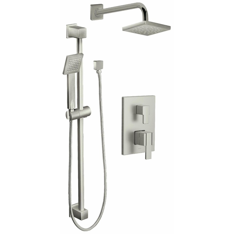90 Degree Shower Kit Trim – Brushed Nickel KITUTS9011BN Moen