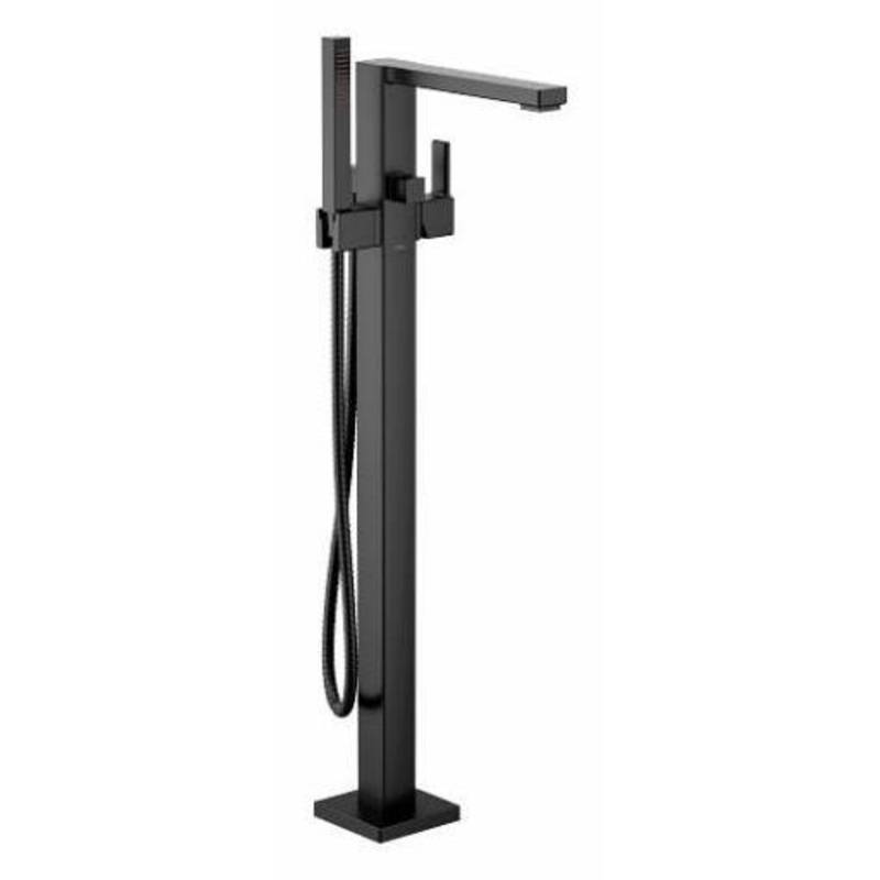 90 Degree Freestanding Tub Filler – Matte Black S905BL Moen
