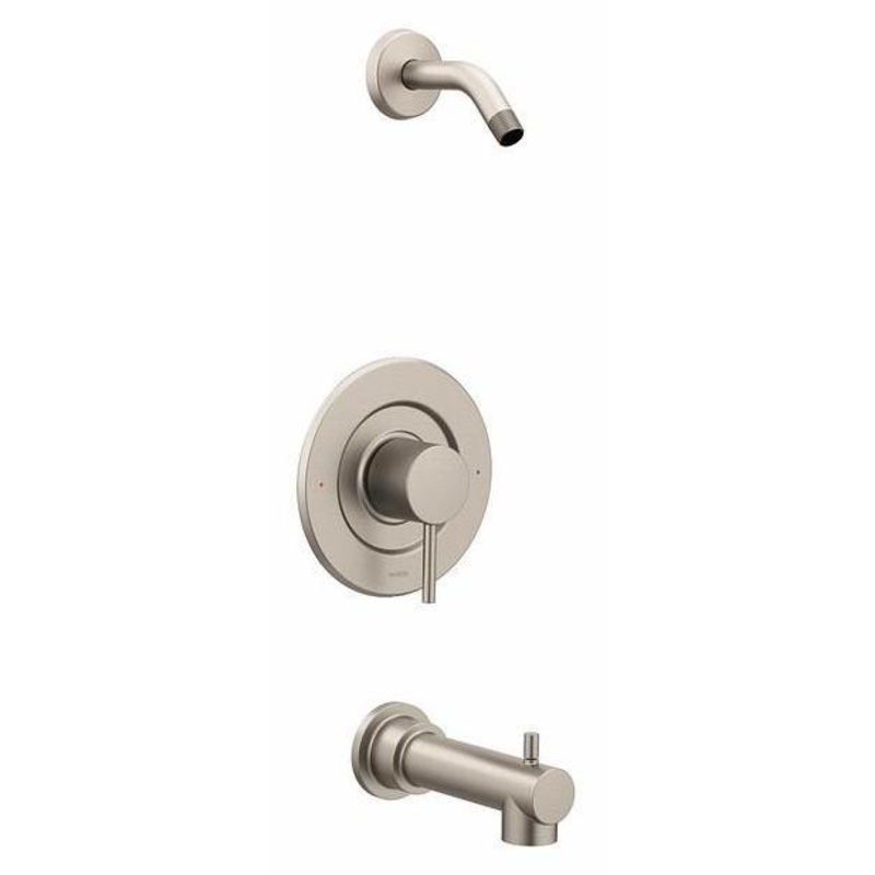 Align Posi-Temp Tub and Shower Trim (less Shower Head) – Brushed Nickel T2193NHBN Moen