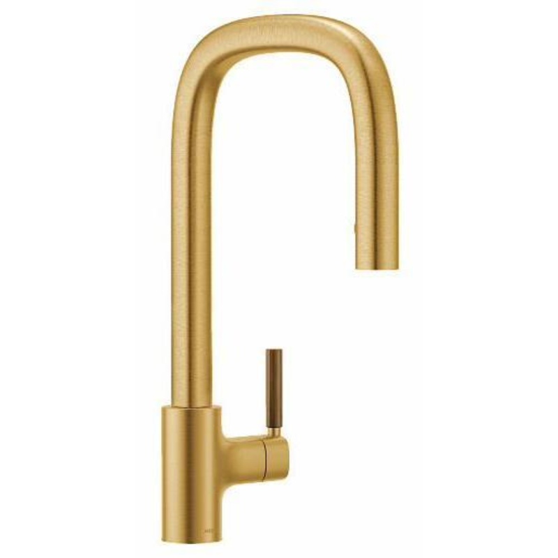Tenon Kitchen Faucet with Pulldown Spray – Brushed Gold S74001BG Moen