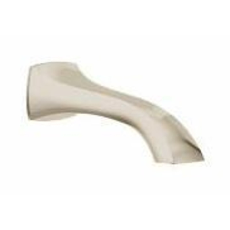 Voss 10″ Tub Spout – Polished Nickel TF191956NL Moen