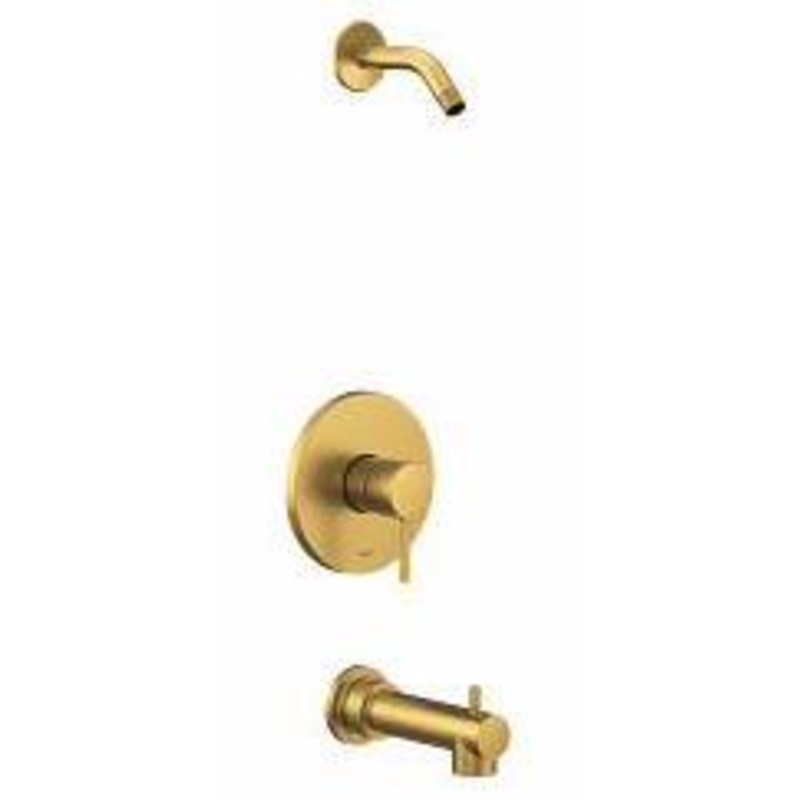 Align M-Core 2 Series Tub and Shower Trim (less Shower Head) – Brushed Gold UT2193NHBG Moen