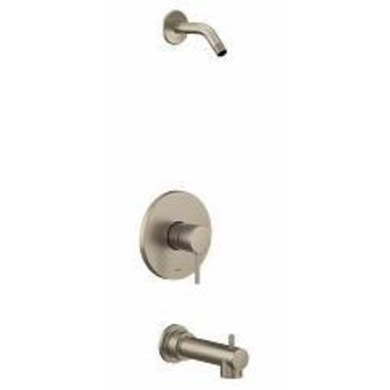 Align M-Core 2 Series Tub and Shower Trim (less Shower Head) – Brushed Nickel UT2193NHBN Moen