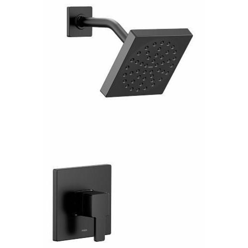 90 Degree M-Core 2 Series Shower Trim Eco-Performance – Matte Black UTS2712EPBL Moen