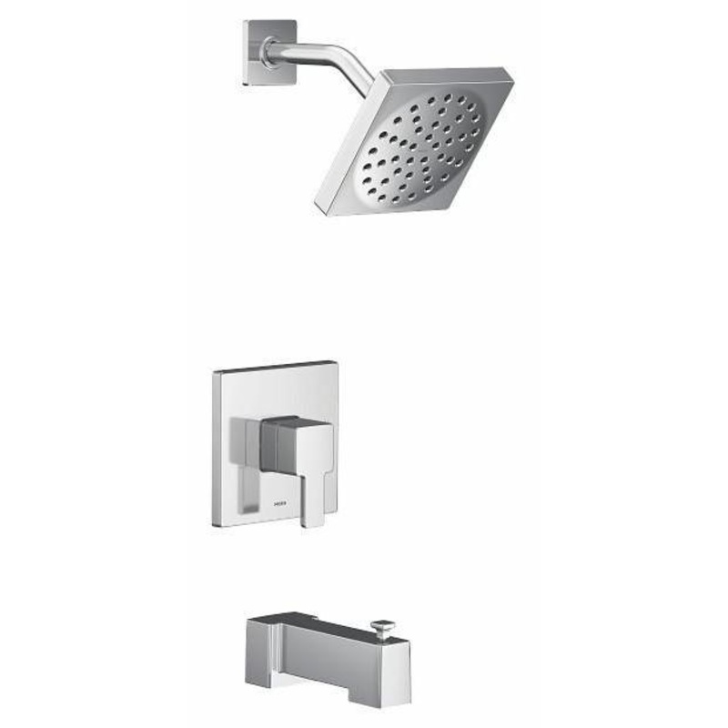 90 Degree M-Core 2 Series Tub and Shower Trim Eco-Performance – Chrome UTS2713EP Moen