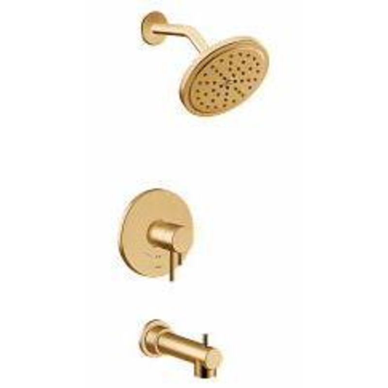 Align M-Core 4 Series Tub and Shower Trim Eco-Performance – Brushed Gold UT4293EPBG Moen