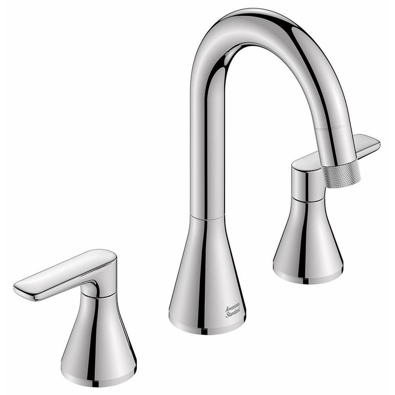 Aspirations Widespread Bathroom Faucet With Pop-up Drain – Chrome 7061821.002 American Standard