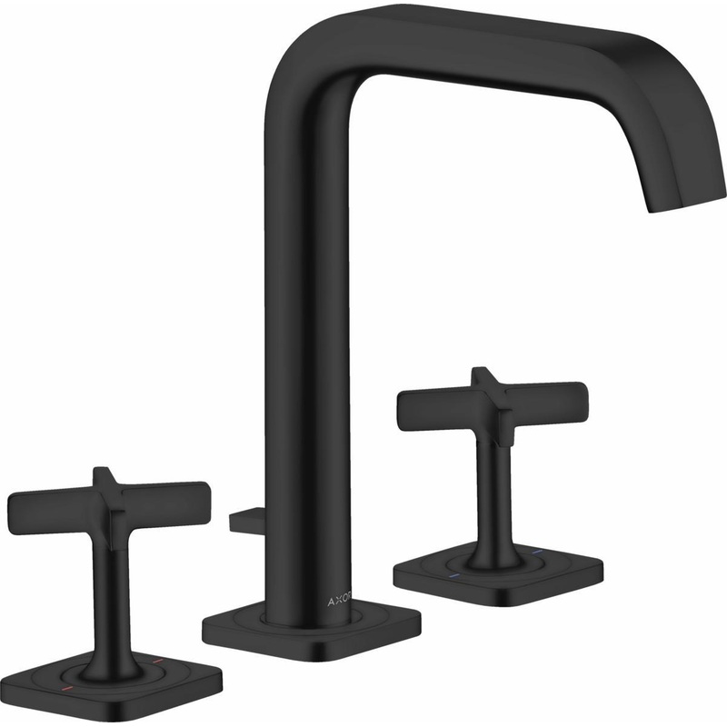 Axor Citterio E Widespread Bathroom Faucet – Matte Black 36108671 Axor