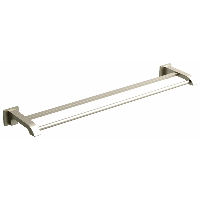 Zendo 24″ Double Towel Bar – Brushed Nickel ZO6BN RIOBEL
