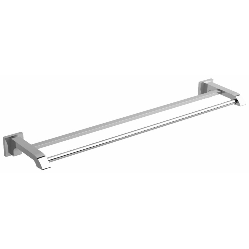 Zendo 24″ Double Towel Bar – Chrome ZO6C RIOBEL