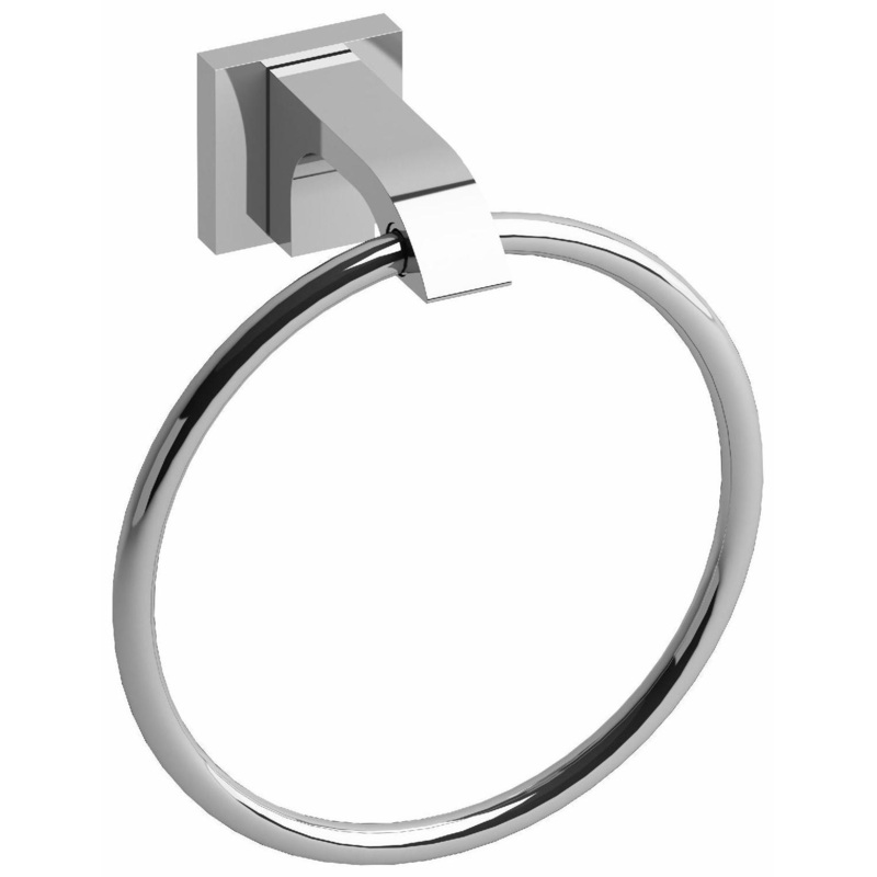 Zendo Towel Ring – Chrome ZO7C RIOBEL