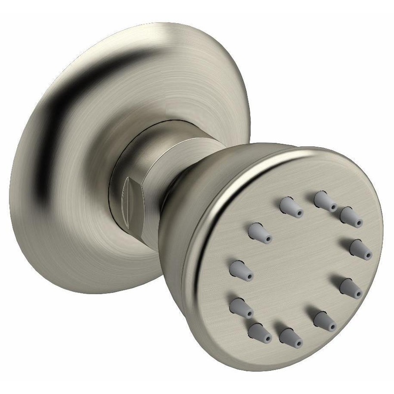 1-Function Round Body Spray – Brushed Nickel 327BN RIOBEL