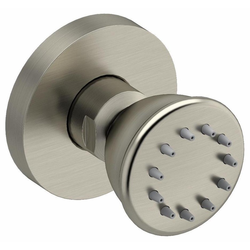 1-Function Round Body Spray – Brushed Nickel 390BN RIOBEL